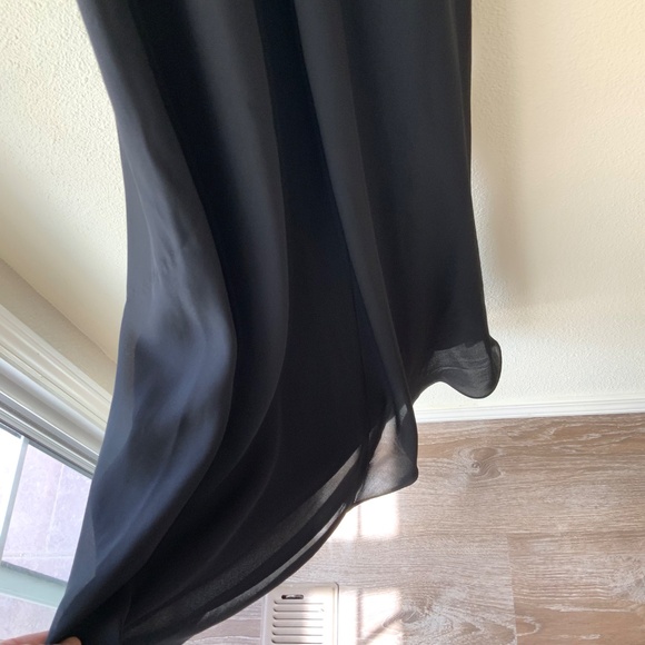 VINTAGE! Hampton Dress Co Black Dress Size 8 - Picture 5 of 11